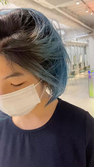 ミディアム カラー STAN WOOD所属・似合わせcut 🔥yutakaのヘアスタイル