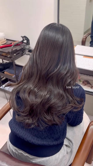 ロング macheriebyhase所属・藤井 心音のヘアスタイル