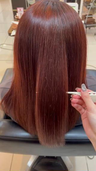 セミロング STREAM HAIR所属・🍒 SANA🍒のヘアスタイル