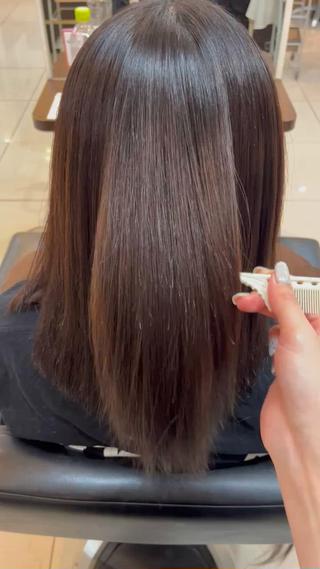 セミロング STREAM HAIR所属・🍒 SANA🍒のヘアスタイル