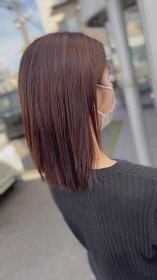 カラー newi TATSUのヘアスタイル