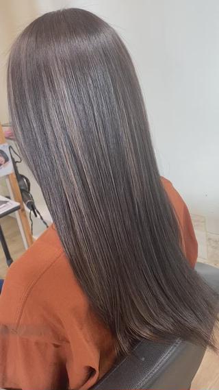 ロング パーマ 関口 友行のヘアスタイル