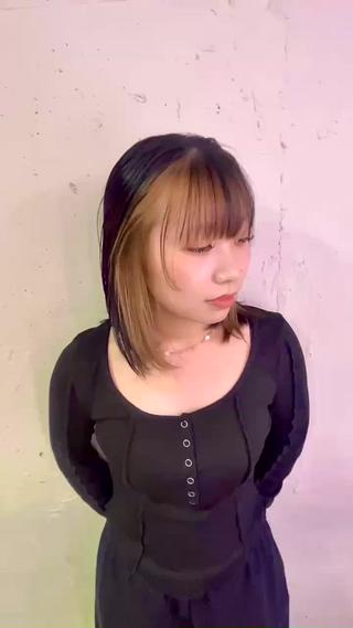 カラー 増田 伯のヘアスタイル