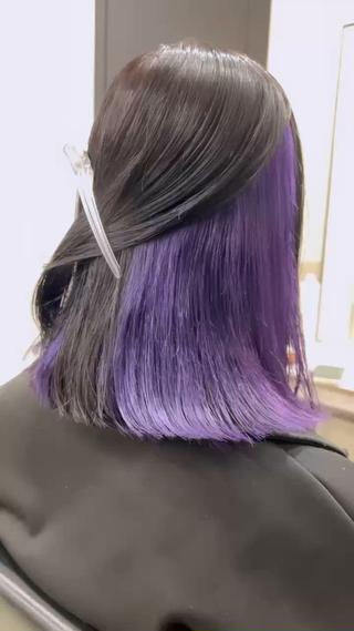 カラー カラースペシャリスト ・齊藤 羽瑠輝のヘアスタイル