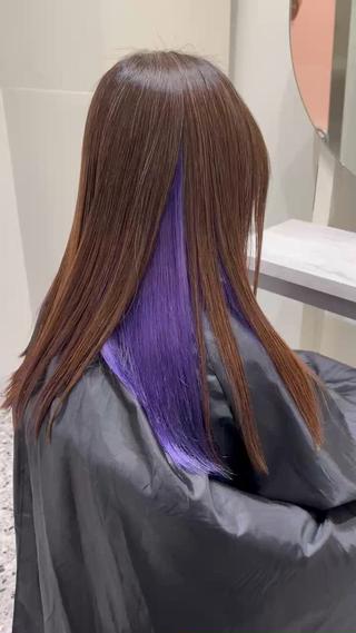 カラー カラースペシャリスト ・齊藤 羽瑠輝のヘアスタイル