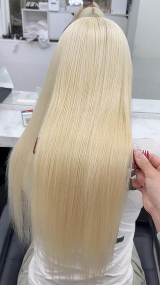 ハイトーンとの相性も抜群!
100%トリートメントなので、ダメージ0でサラサラ髪が手に入ります️