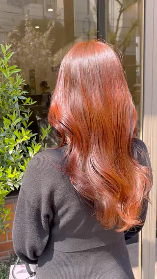 暖色はワンカラーでも発色がよくオススメです！ 