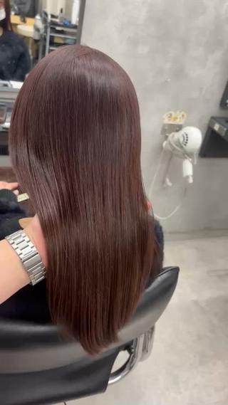 ブリーチ縮毛矯正 ハイライト/Yutoのヘアスタイル