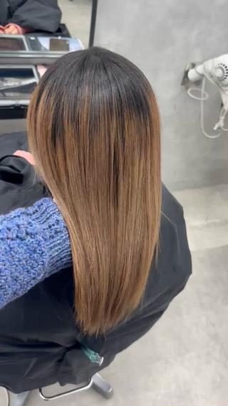 ブリーチ毛可能
縮毛矯正＋トリートメント 