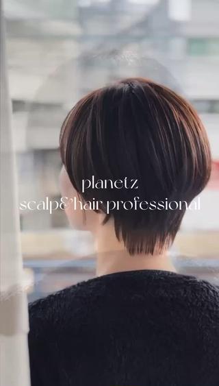 ショート ✂︎ ｼﾝﾀｸ ✂︎のヘアスタイル