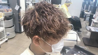 メンズパーマ ツイストスパイラル 