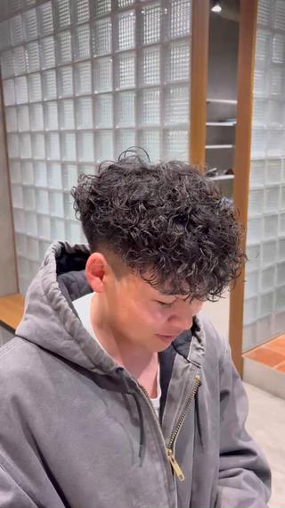 ミディアム パーマ fifth/渋谷/ パーマ/イクミのヘアスタイル