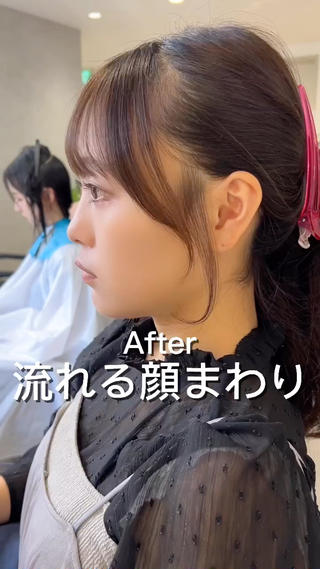 ミディアム ❤️ショートカット ・顔周りカット❤️のヘアスタイル