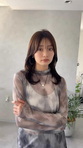 ミディアム ❤️ショートカット ・顔周りカット❤️のヘアスタイル