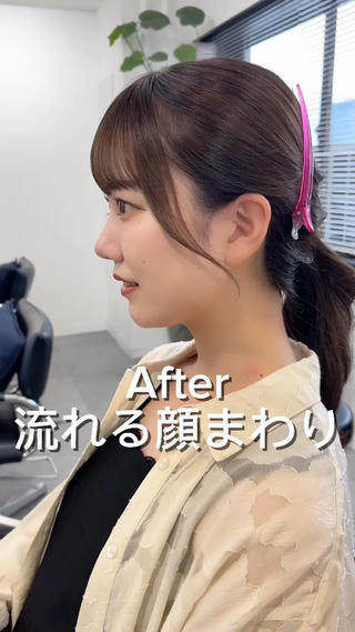 ミディアム ❤️ショートカット ・顔周りカット❤️のヘアスタイル