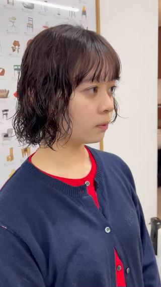 ミディアム ボブ/レイヤー/ ショートcovo代表のヘアスタイル