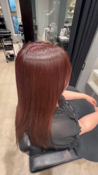 髪質改善ストレートでパヤパヤな毛を抑えて艶髪に！ 