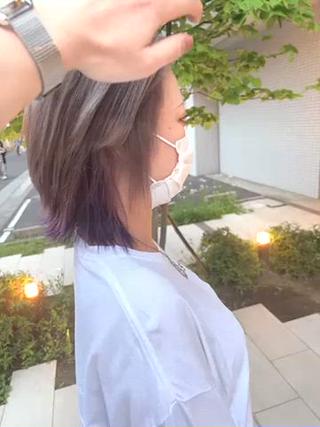 ショート カラー 💎透明感カラー特化 💎TAISEIのヘアスタイル