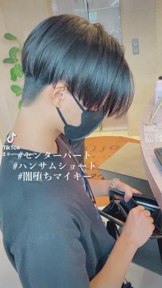 ミディアム メンズ メンズサロン【owl 心斎橋】難波/アメ村のヘアスタイル