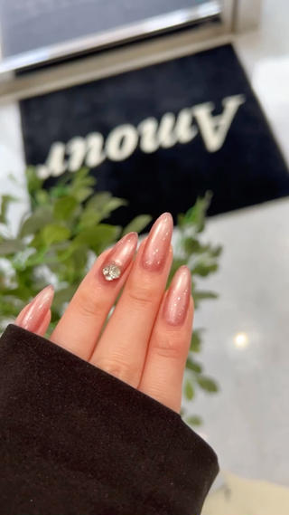 人気ピンクカラー️


#マグネットネイル  