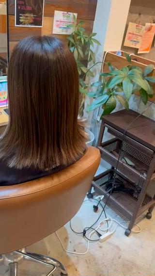 髪質改善からー 