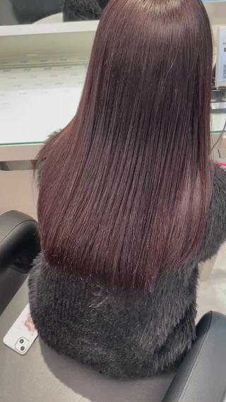 カラー ブリーチ無し透明感 🕊AZUSAのヘアスタイル