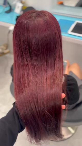 カラー akari🎀🤍 ガーリーstyleのヘアスタイル