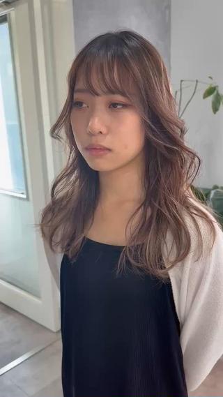 #レイヤーカット　#海外ヘア 