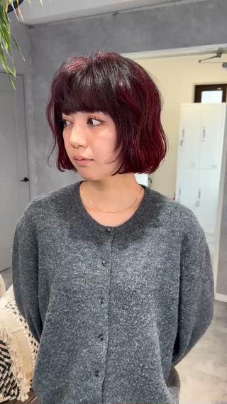 #ボブ　#海外ヘア 