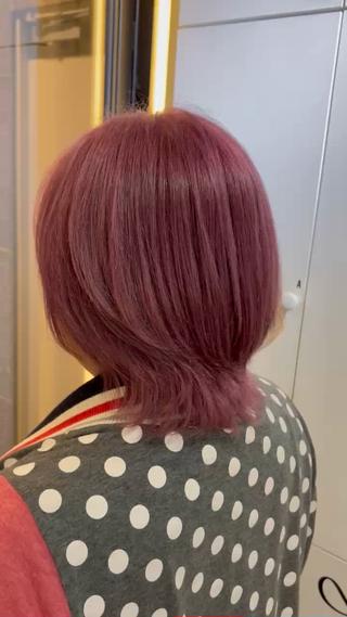 ブリーチカラー

pink lavender 