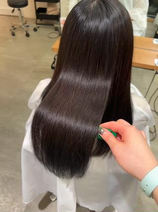 ロング 𝐚𝐲𝐚𝐧𝐞 /美髪/縮毛矯正のヘアスタイル