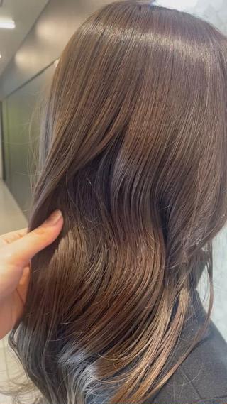 赤みを抑え、トリートメントも
艶感たっぷり可愛すぎました