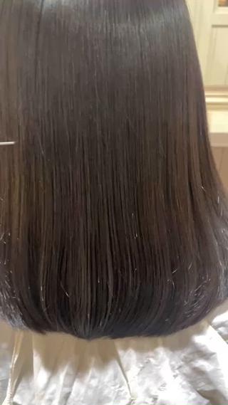 ロング 大塚 夕貴のヘアスタイル