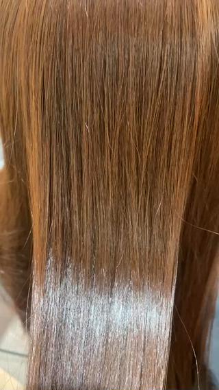 ロング 大塚 夕貴のヘアスタイル