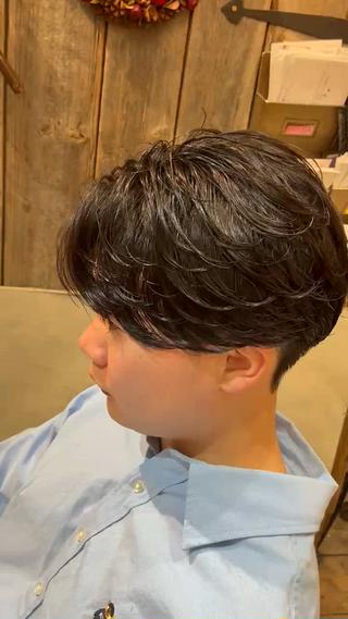 韓国風リバースパーマ 