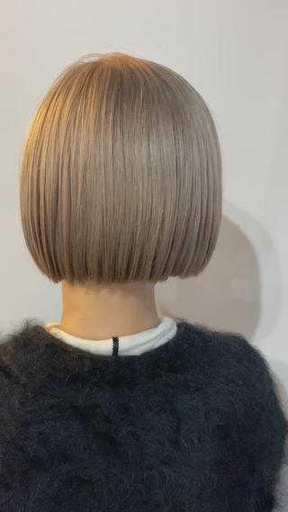 ミディアム カラー 店長 奈須 雄紀のヘアスタイル