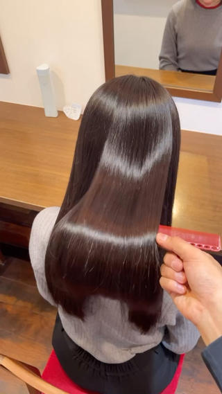 ロング オートクチュールランコントレ西京極店所属・今在家 玲【艶髪スト レート/メンズ特化】のヘアスタイル