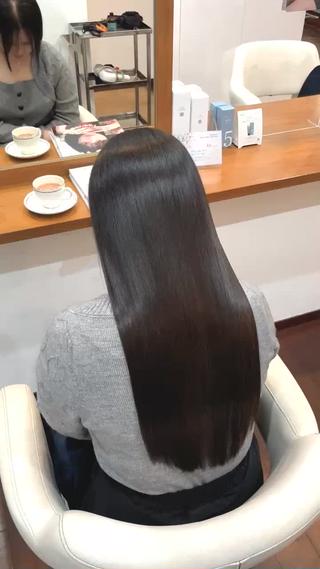 ロング オートクチュールランコントレ西京極店所属・今在家 玲【艶髪スト レート/メンズ特化】のヘアスタイル