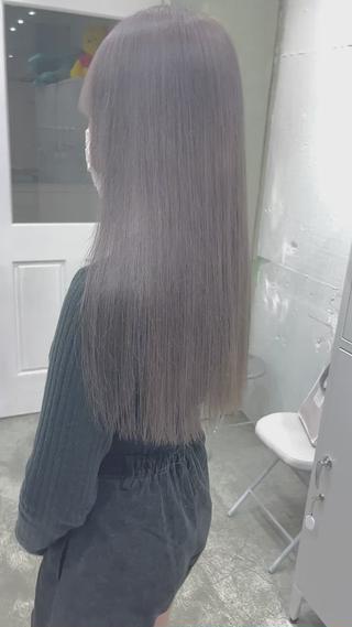 ロング カラー 渋谷🎨エクステ× ブリーチ特化🎨レンのヘアスタイル