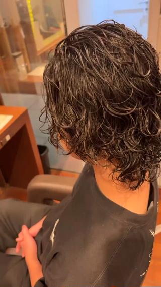 パーマ メンズ 👑メンズパーマ/髪 質改善/鎌倉🐮のヘアスタイル