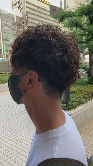 ショートパーマ 