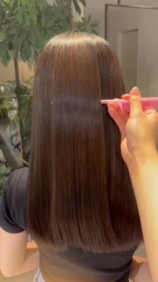 サブリミック髪質改善トリートメントでダメージによる癖や湿気による髪の広がりなどをおさえられます！ 