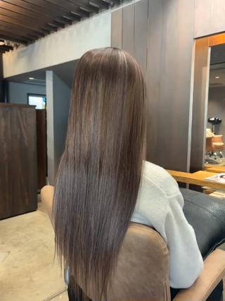 ロング 朝斗/ブリーチなし ・Wカラー・エクステのヘアスタイル