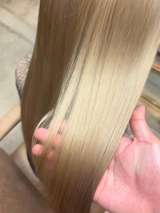 ロング カラー 朝斗/ブリーチなし ・Wカラー・エクステのヘアスタイル