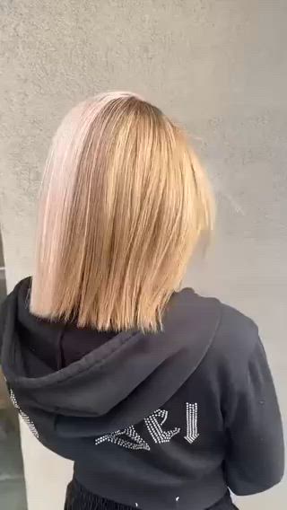 セミロング カラー 朝斗/ブリーチなし ・Wカラー・エクステのヘアスタイル