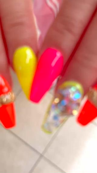 *･゜ﾟ･*:.｡..｡.お客様nail.｡. .｡.:*･゜ﾟ･*


summer nails

ネオンカラーを使った夏！な デザイン


｡.｡:+* ﾟ ゜ﾟ *+:｡.｡:+* ﾟ ゜ﾟ *+:｡.｡.｡:+* ﾟ ゜ﾟ *+



menu
フリーデザインコース


｡.｡:+* ﾟ ゜ﾟ *+:｡.｡:+* ﾟ ゜ﾟ *+:｡.｡.｡:+* ﾟ ゜ﾟ *+



#サマーネイル#summer#夏ネイル#ネオンネイル#ネオンカラーネイル#アクセサリーネイル#ストーンネイル 