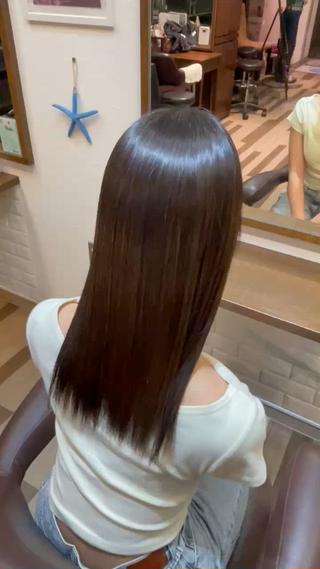 ブリーチ毛でも僕ならこのような艶髪を叶えます*゜ 