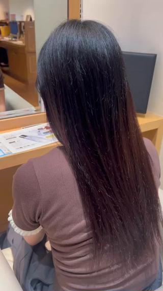 髪質改善ストレート 