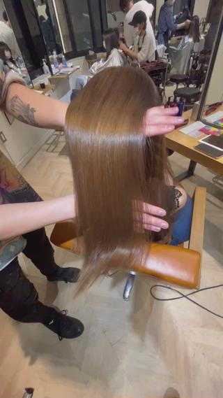 ロング Haru 新宿【ハル】所属・⚜髪質改善東京 エリア1🏅マコト⚜のヘアスタイル