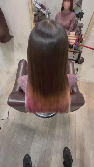 ロング Haru 新宿【ハル】所属・⚜髪質改善東京 エリア1🏅マコト⚜のヘアスタイル